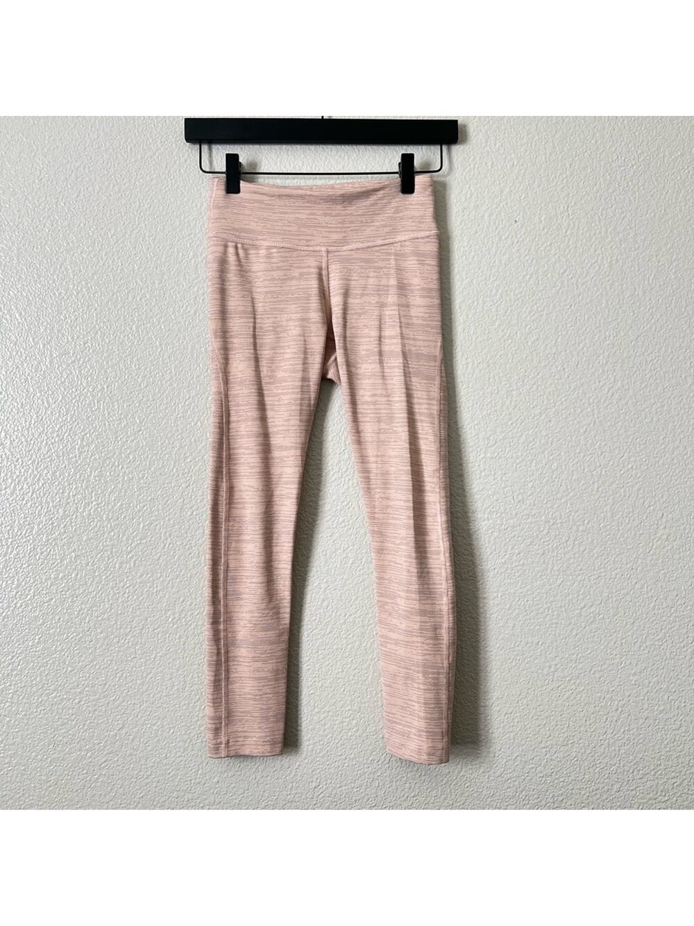 Outdoor Voices light pink space dye leggings